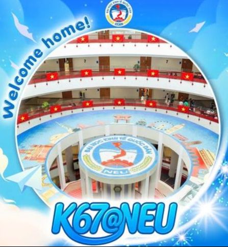 Chúc mừng Tân sinh viên Khóa 67 - Trường Công nghệ, Đại học Kinh tế Quốc dân